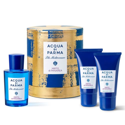 Acqua di Parma Blu Mediterraneo Mirto di Panarea EDT 100 + Body Lotion 75 + Shower Gel 75 унисекс